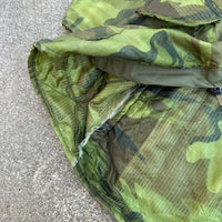 1960’s/70’s Vietnam War Tailor Made ERDL Camo Poncho Liner Jacket Large