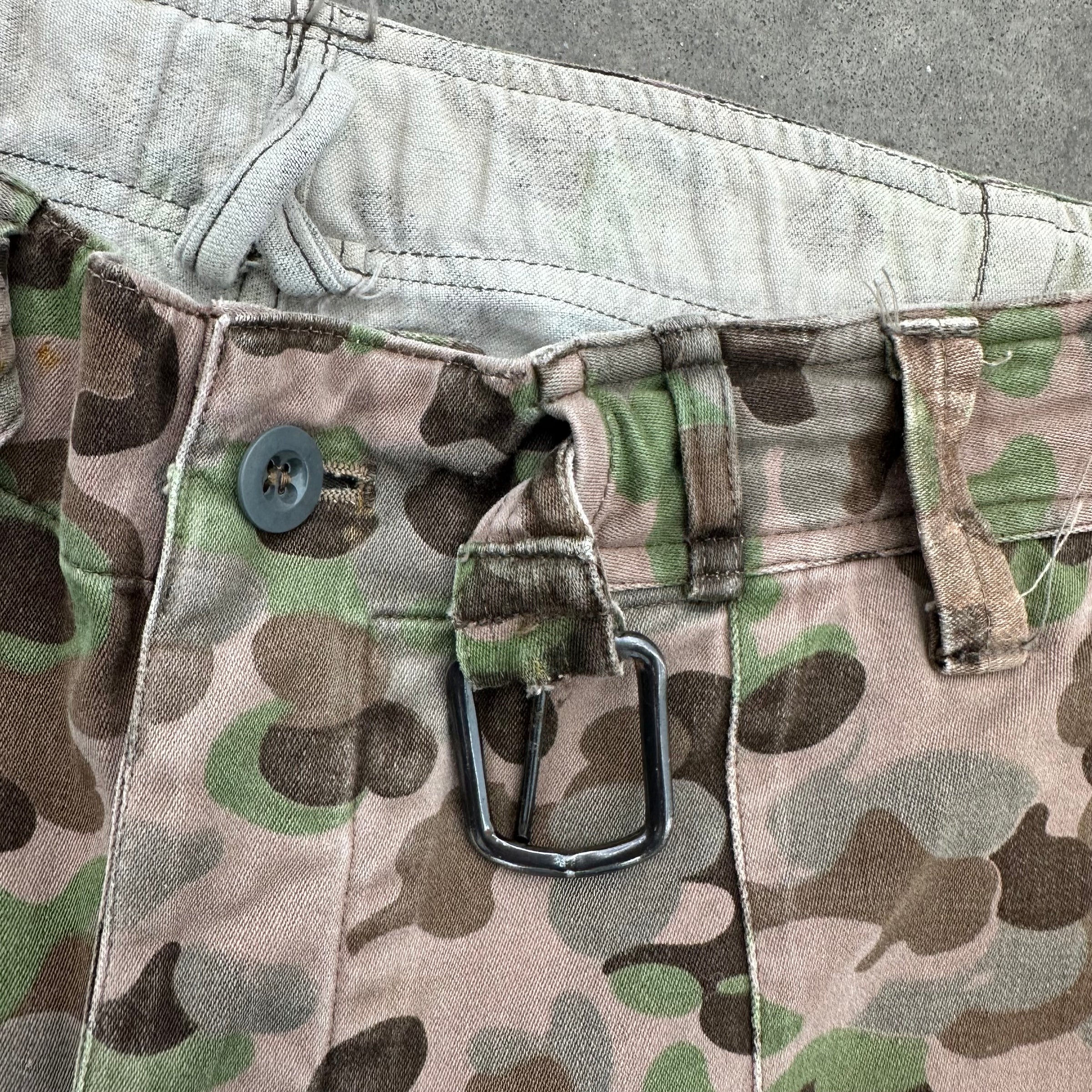 1960’s Austrian Pea Dot Camo Field Pants 34” Waist