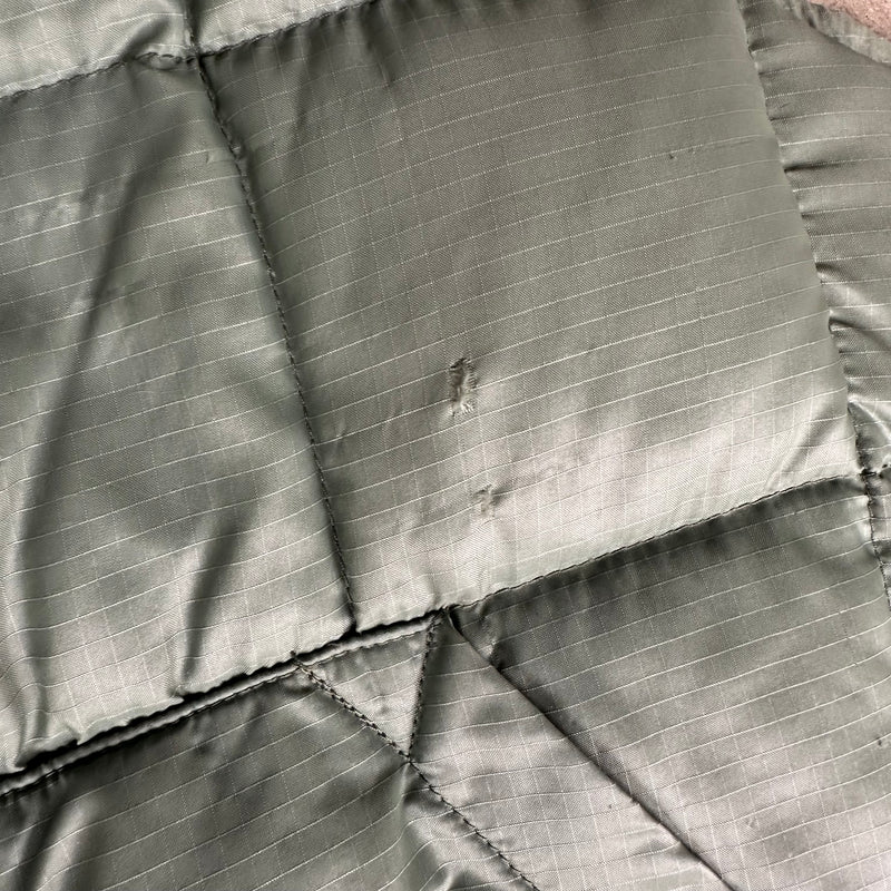 1970’s Eddie Bauer Sage Green Down Puffer Vest Medium