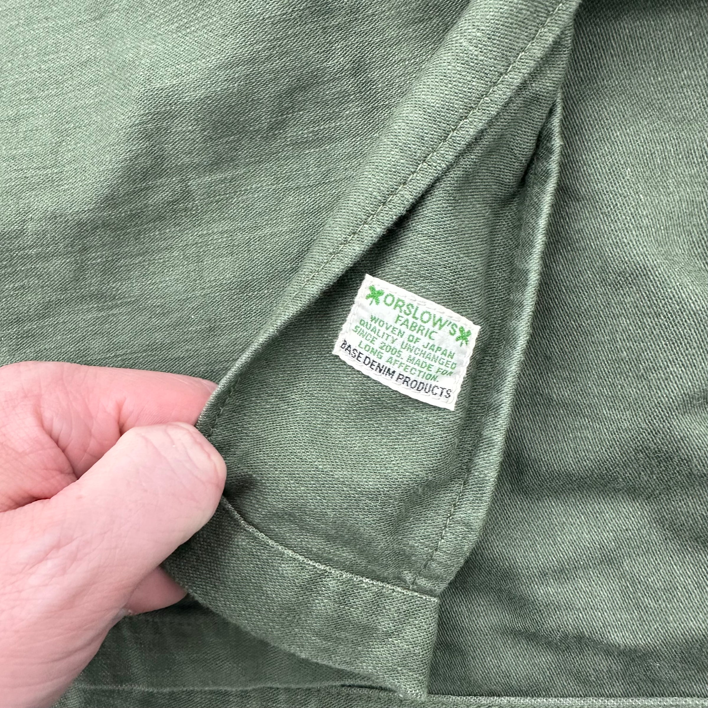 OrSlow US Army Fatigue Shirt Size 4