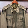 1960’s Patched M-51 Field Jacket with Camo Parachute Lining Medium Long