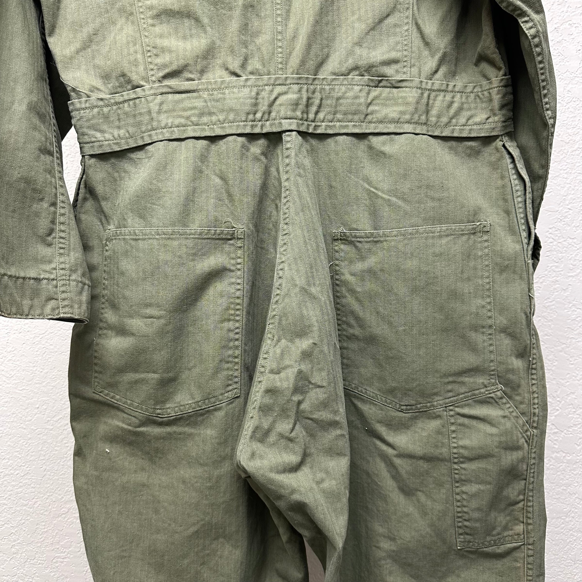 1940’s WWII Mint US Army HBT Coveralls Size 42R
