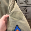 1940’s WWII Patched USN N-4 Deck Jacket  22” Chest
