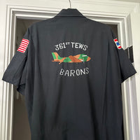 1960’s Vietnam War Thai Made 361st Tactical Electronic Warfare Squadron Barons Party Suit