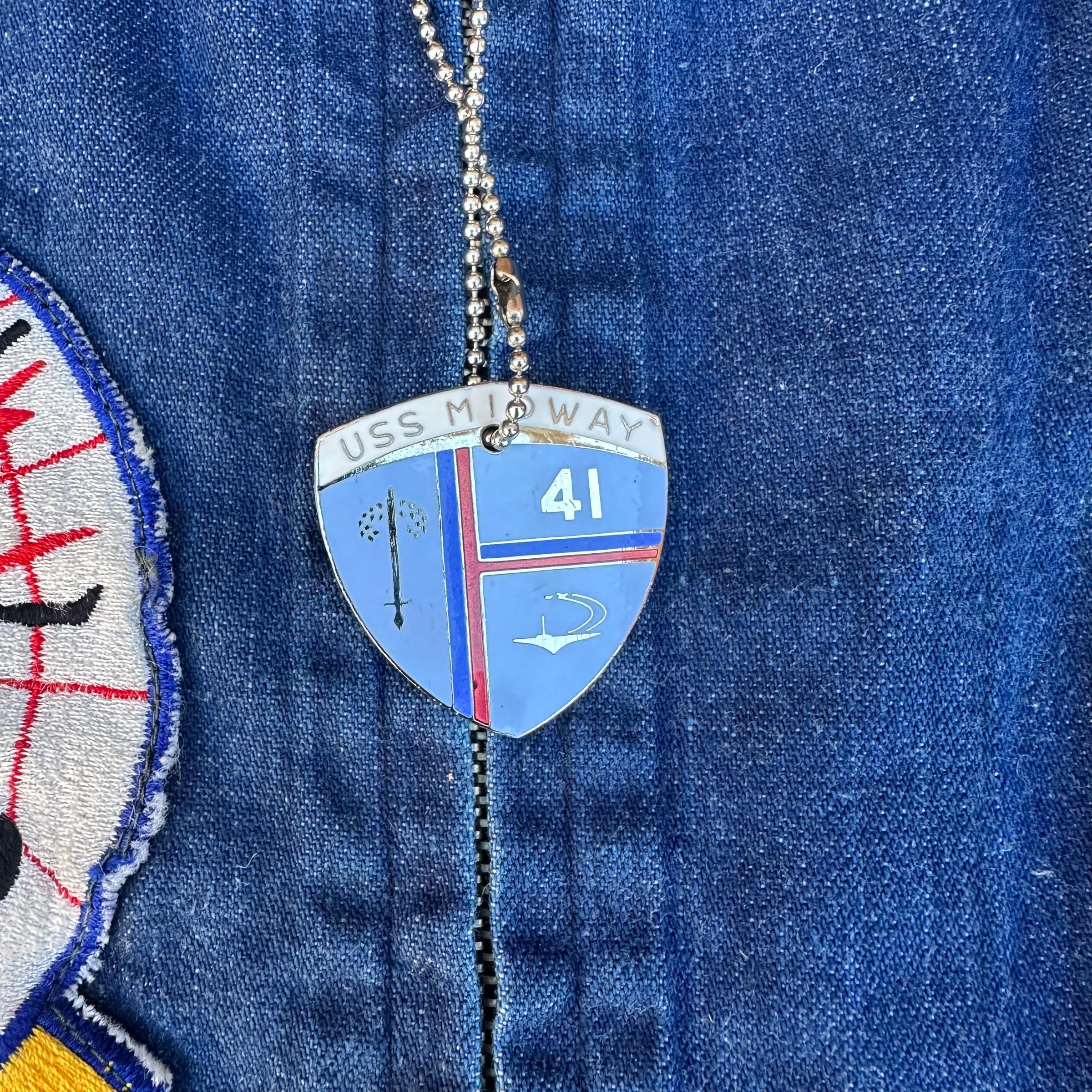 1960’s US Navy Denim Souvenir Jacket