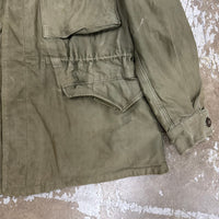 1940’s Patched M-43 Field Jacket Size 38R
