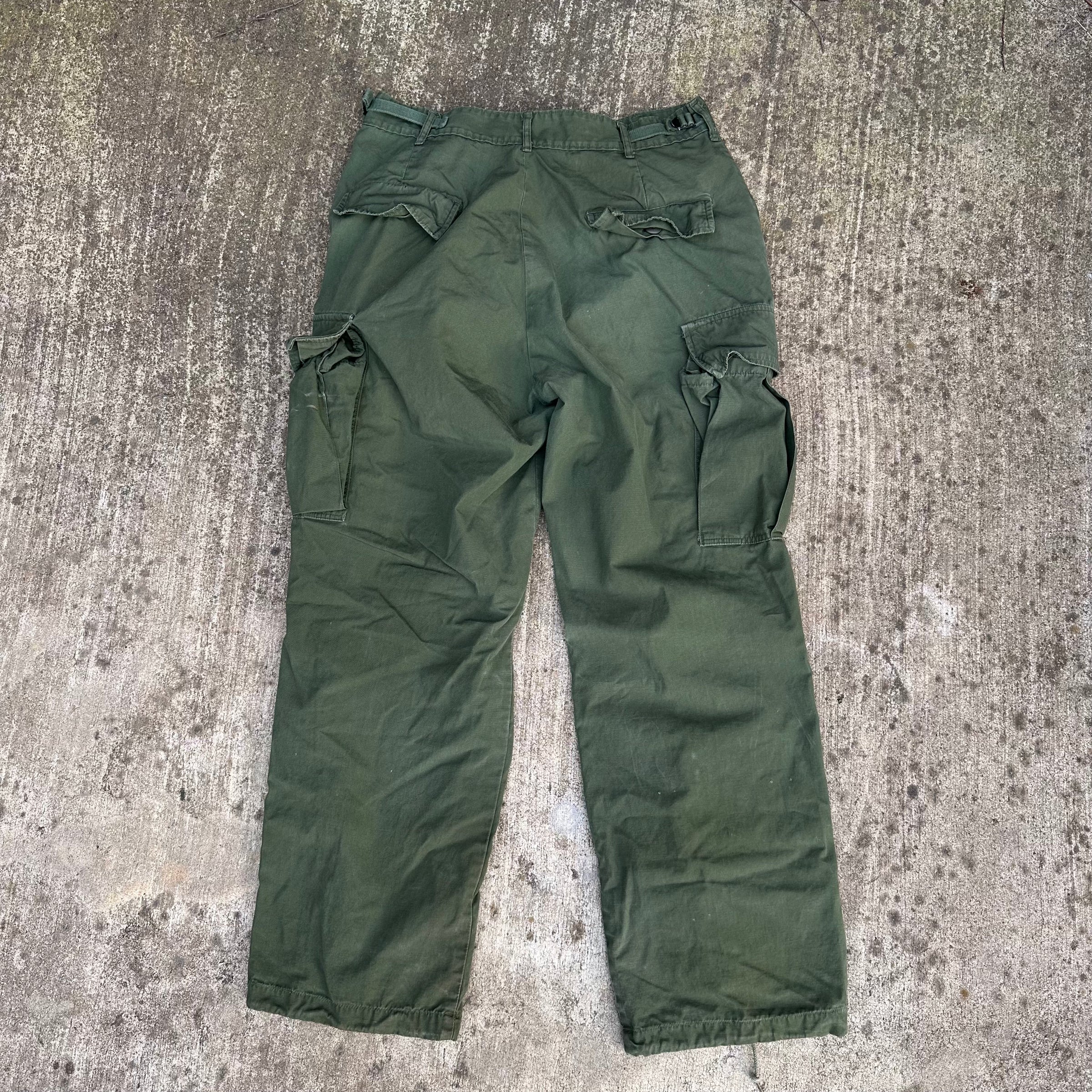 1960’s Vietnam War Poplin Jungle Pants Medium Short