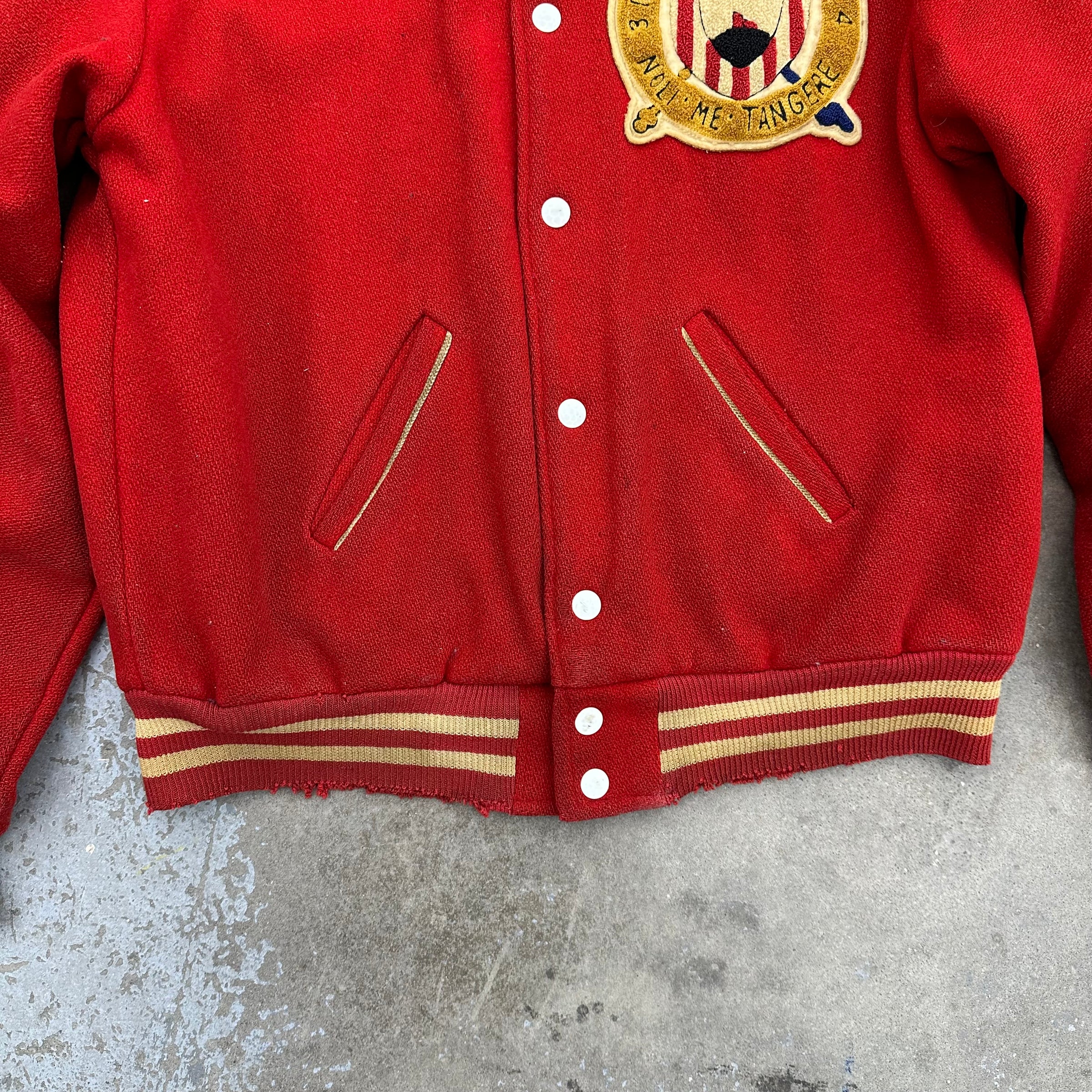 1950’s/60’s 3rd Infantry Regiment The Old Guard Chainstitched Varsity Jacket Large