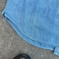 1940’s Stenciled WWII USN Chambray Shirt