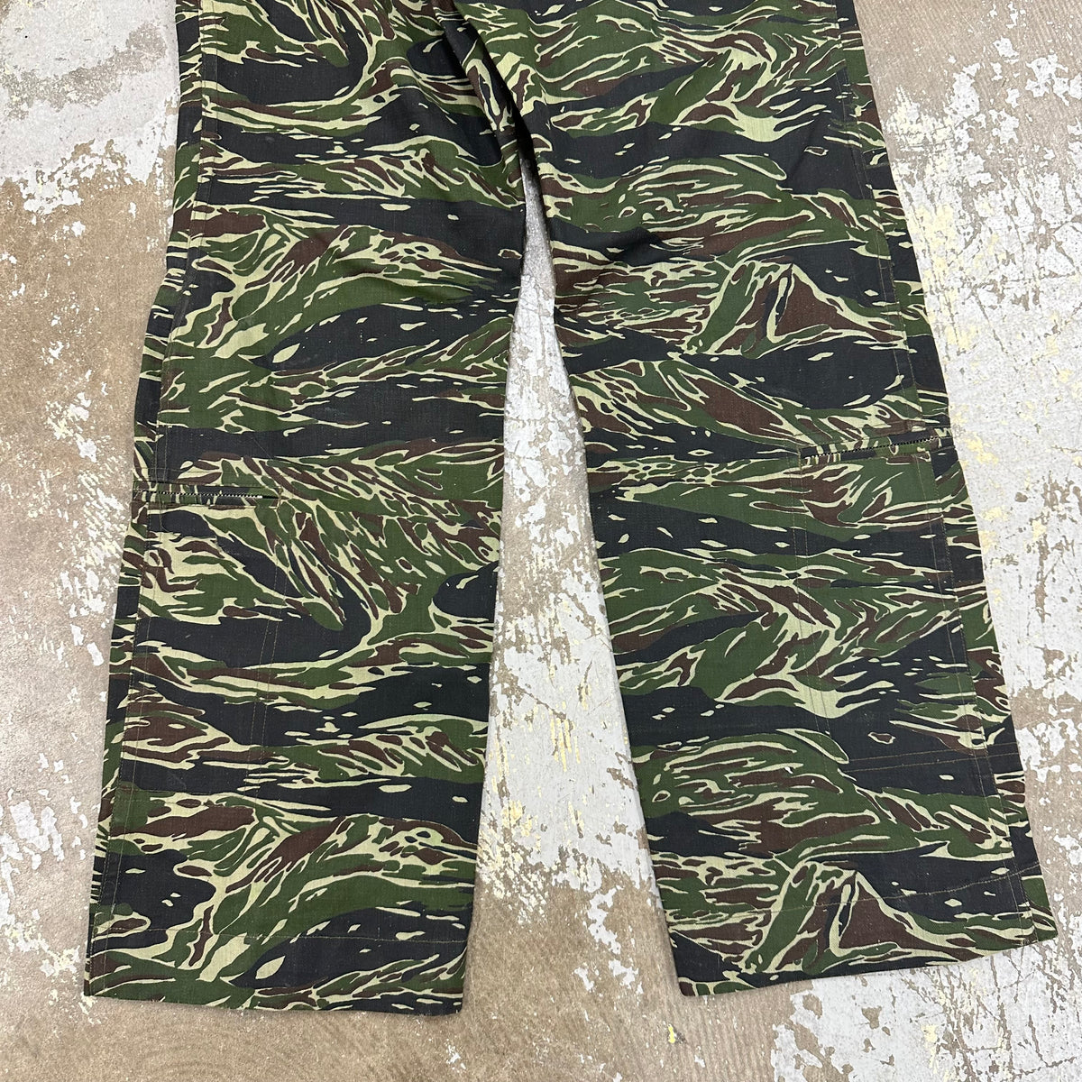 1970’s Deadstock Thai Tiger Stripe Camo Party Suit