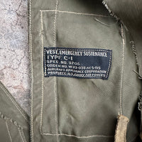 1940’s WWII Thrashed C-1 Emergency Sustenance Vest