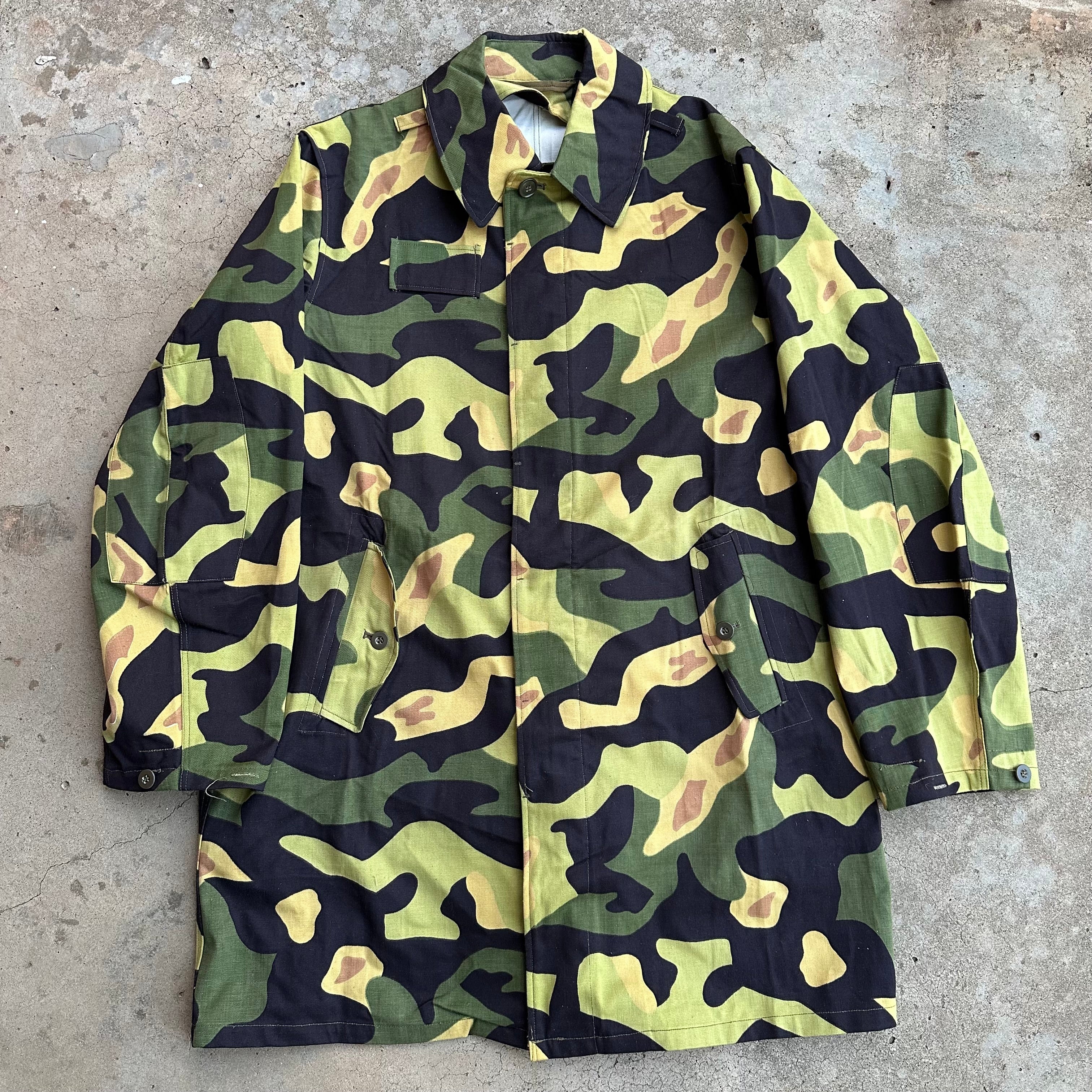 1960's Deadstock Czech MLOK Salamander Camo Jacket Medium