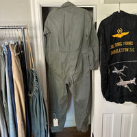1970’s Vietnam War MAC-V Patched K-2B Very Light Flight Suit Medium Long