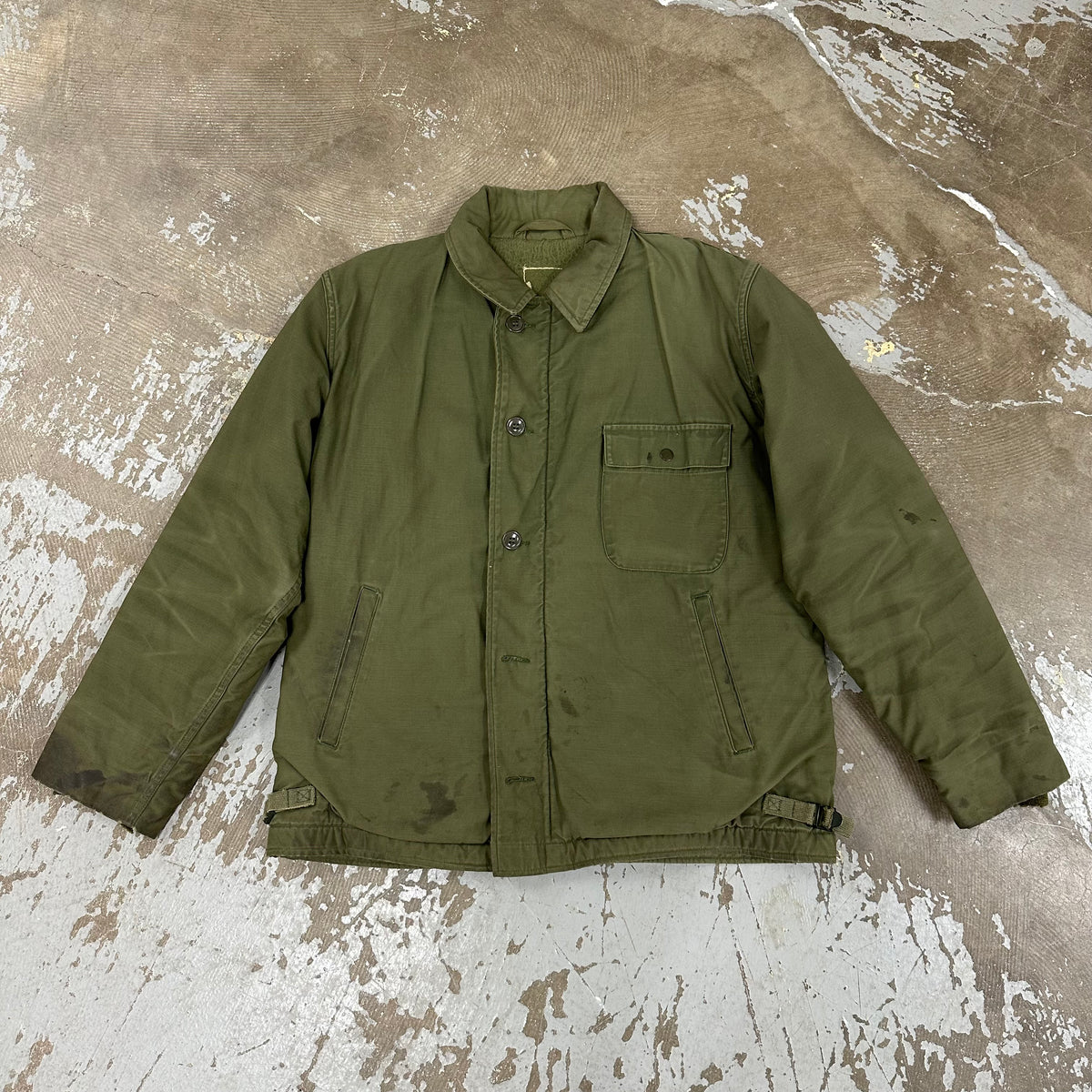 1970’s USN A-2 Deck Jacket Large