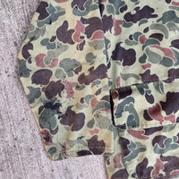 1970’s Saf-T-Bak Painted Duck Hunter Camo Jacket M/L