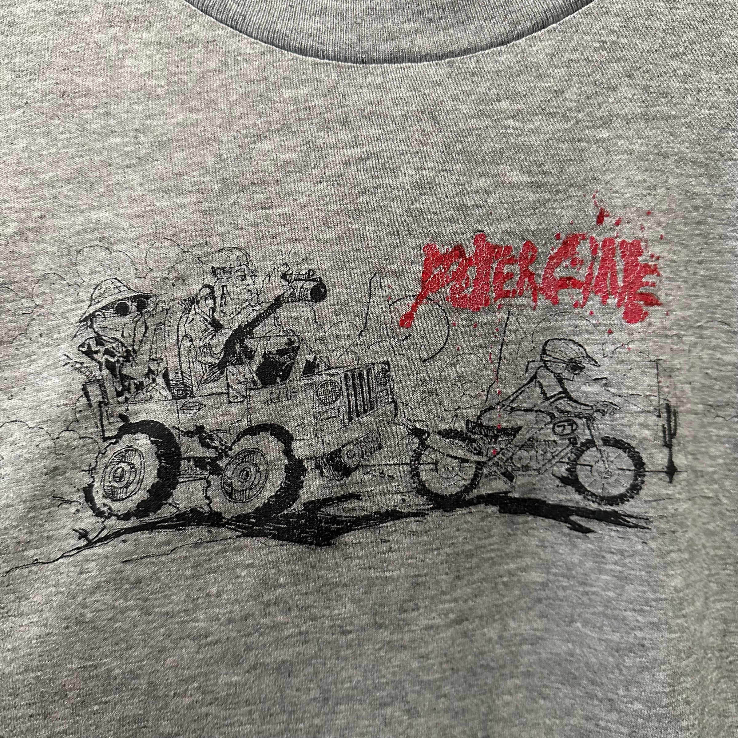 2000’s Forum Snowboarding Peter Line Ralph Steadman T-Shirt XL