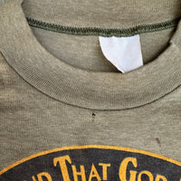 1970’s Vietnam War Devil Souvenir T-Shirt Small