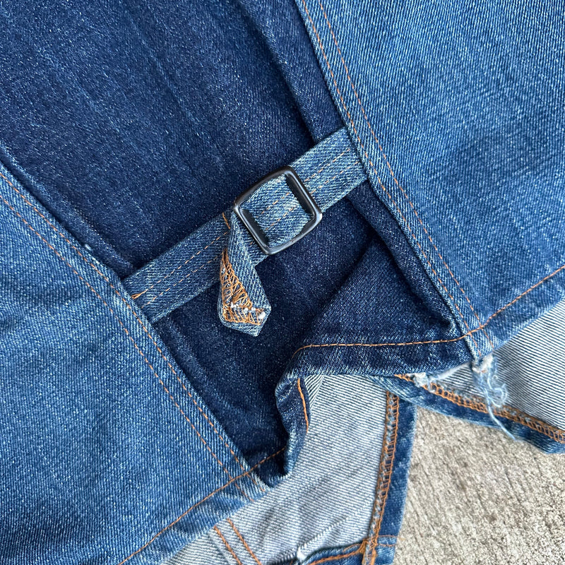 1970’s/80’s Levi’s Fresh Produce Denim Vest S/M