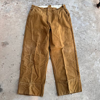 1950’s/60’s Bullseye Bill Double Knee Hunting Pants 32” x 28”