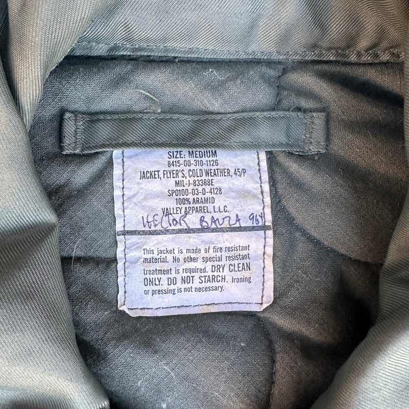 1990’s USAF CWU-45/P Flight Jacket Medium