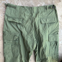 1960’s Deadstock Vietnam War Poplin Jungle Pants Large Regular