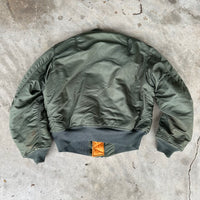 1960’s Patched MA-1 Flight Jacket Large