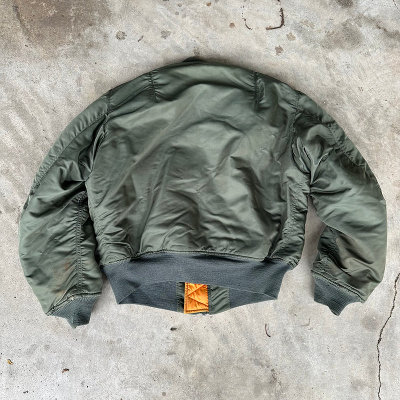 1960’s Patched MA-1 Flight Jacket Large