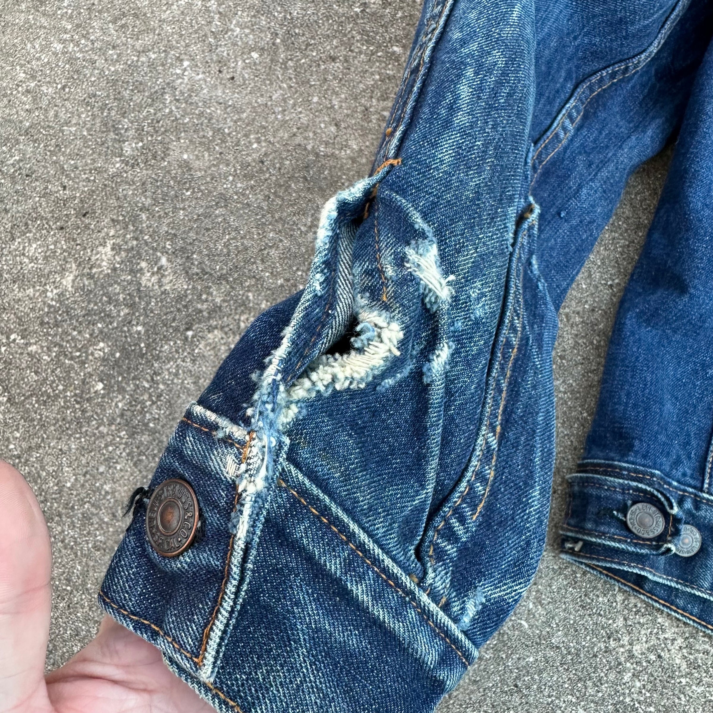 1960’s/70’s Levi’s Big E 71205 Denim Jacket Size 40