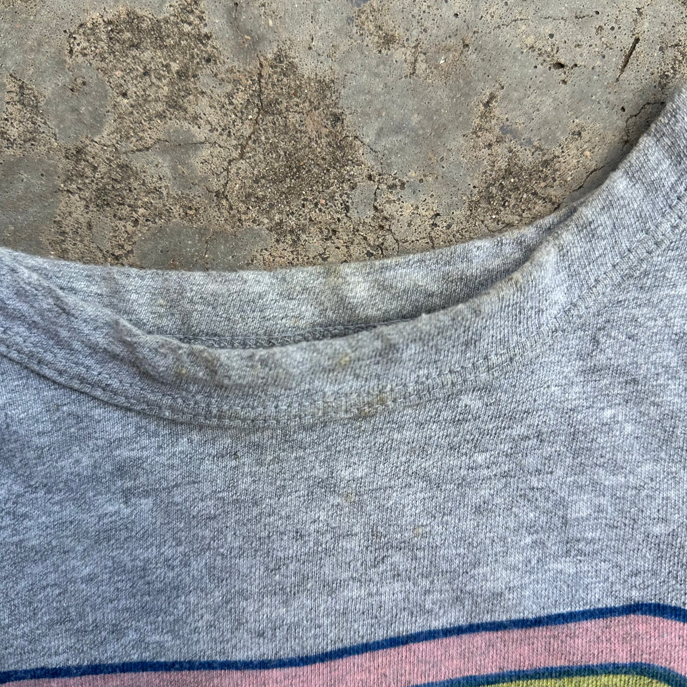 1970’s A&M Records Champion Blue Bar T-Shirt XL