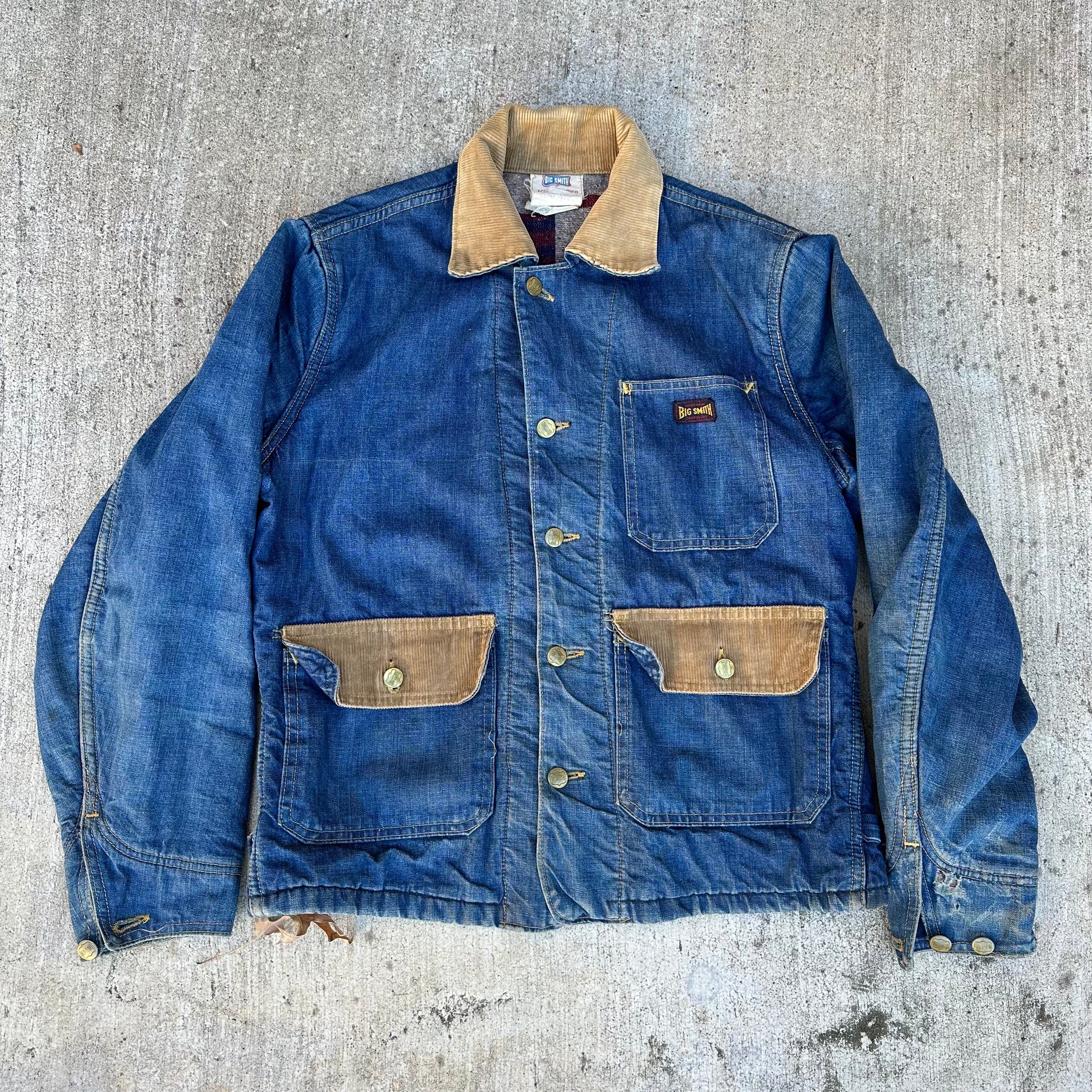1950’s Big Smith Blanket Lined Denim Jacket Medium