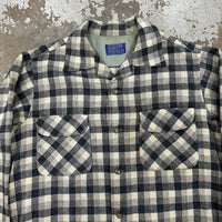 1960’s/70’s Pendleton Wool Plaid Board Shirt Medium