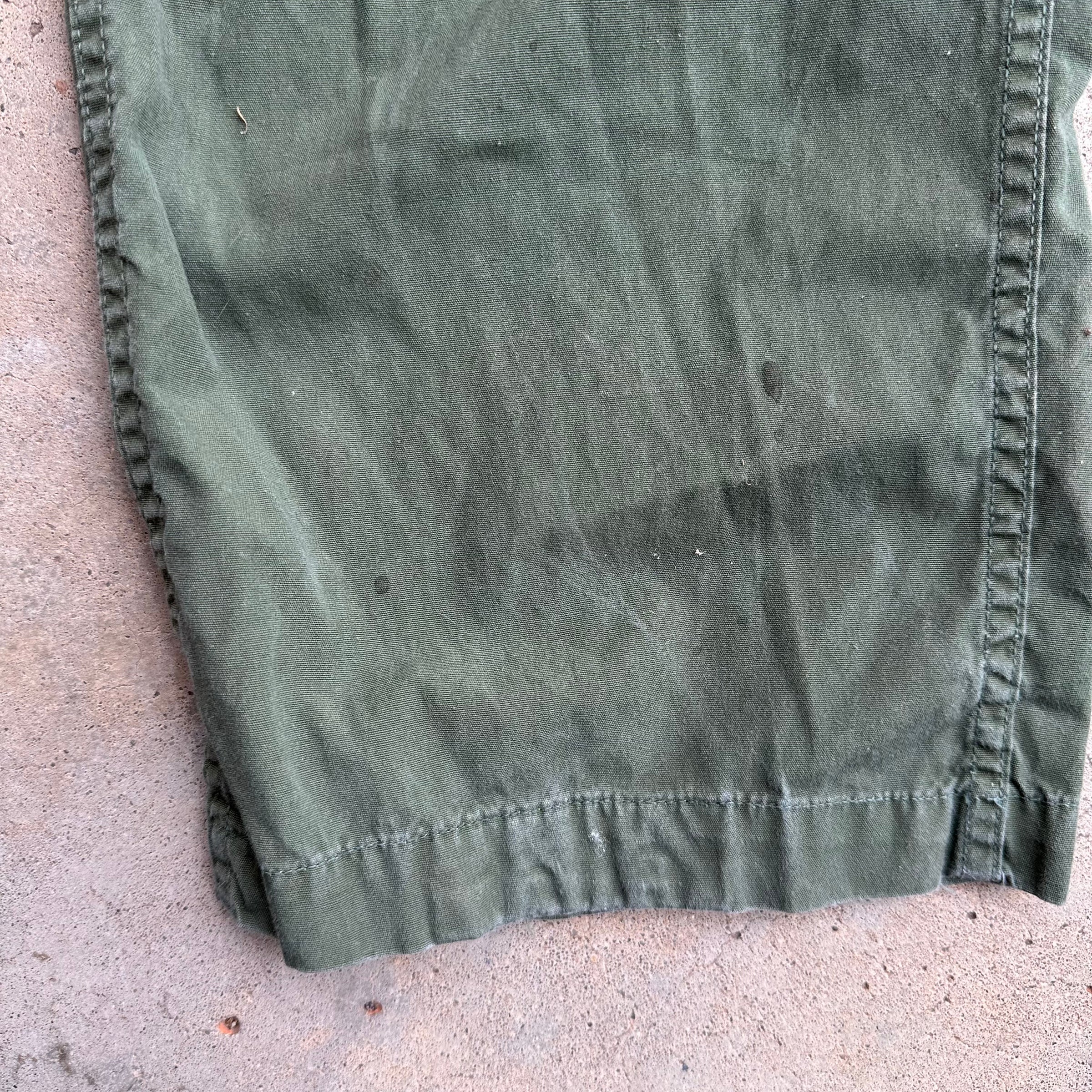 1960’s Vietnam War Poplin Jungle Pants Small Long