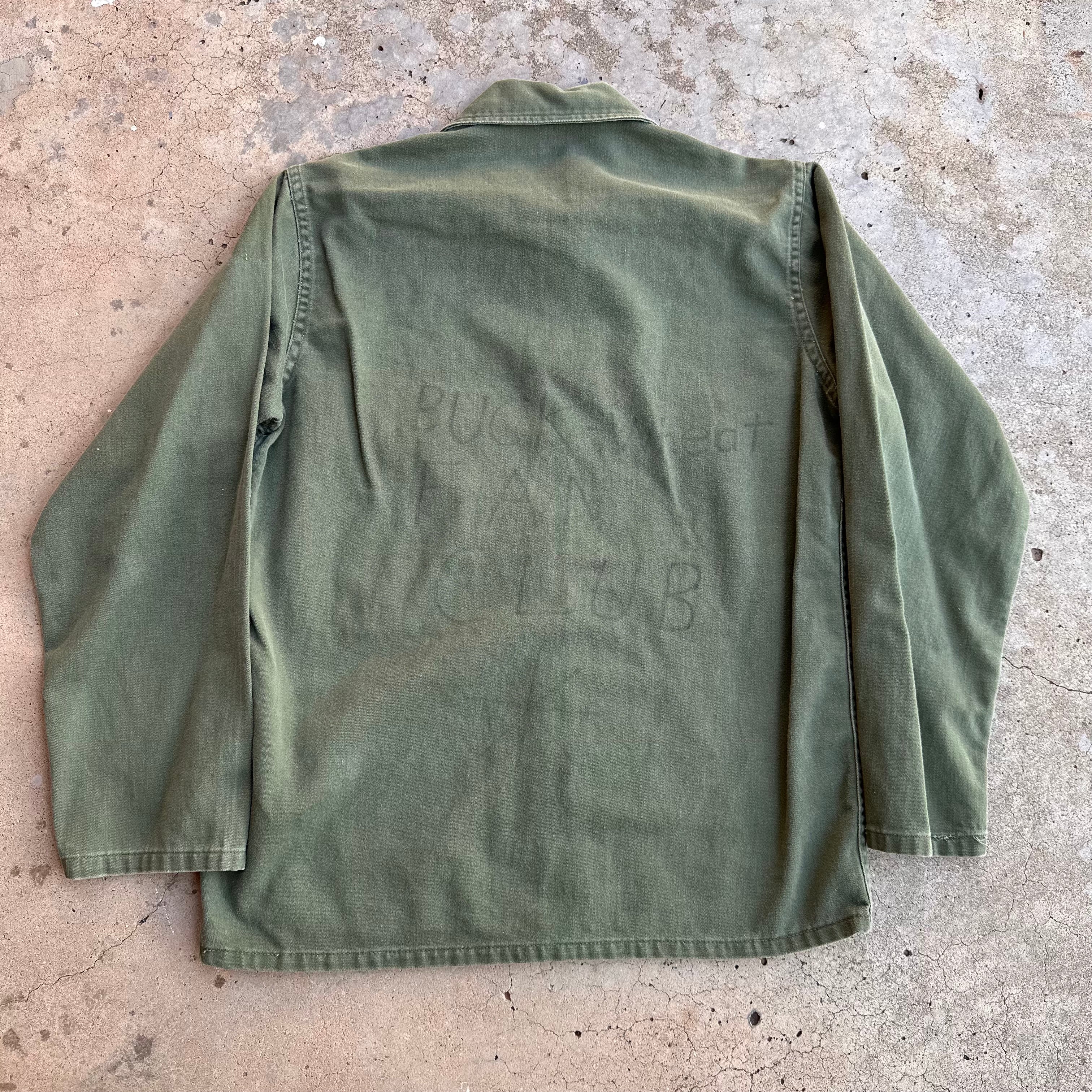 1950's US Army First Pattern OG-107 Fatigue Shirt Small – Little