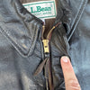1980’s LL Bean A-2 Style Leather Jacket Size 42