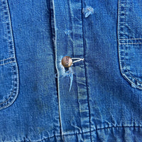 1970’s Sears Blanket Lined Denim Chore Coat XXL