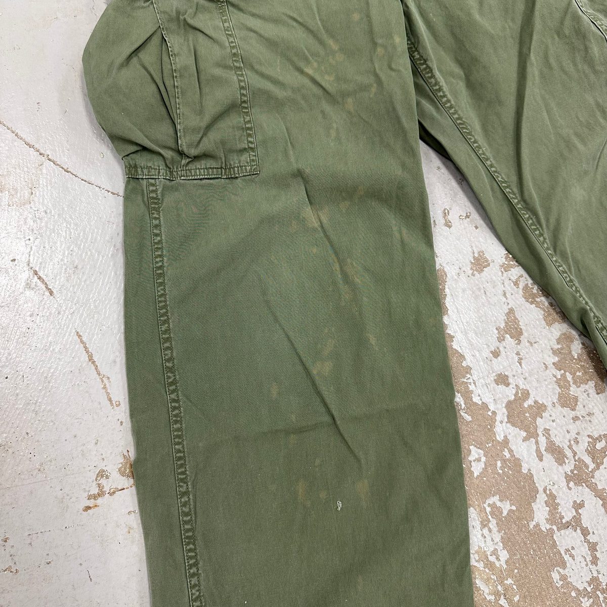 1960’s Vietnam War 2nd Pattern Poplin Jungle Pants Medium Long