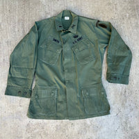 1960’s US Army Patched Poplin Jungle Jacket Medium Regular