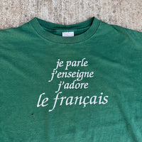 1990’s French Teacher T-Shirt XXL
