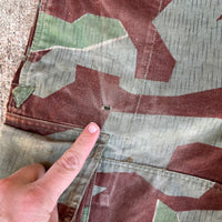 1950’s West German Bundeswehr Splinter Camo Pants 36” x 29”