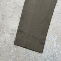 1940’s WWII Era Whipcord Dress Pants 30” Waist