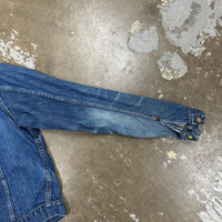 1950’s Montgomery Ward Type 2 Style Pleated Denim Jacket