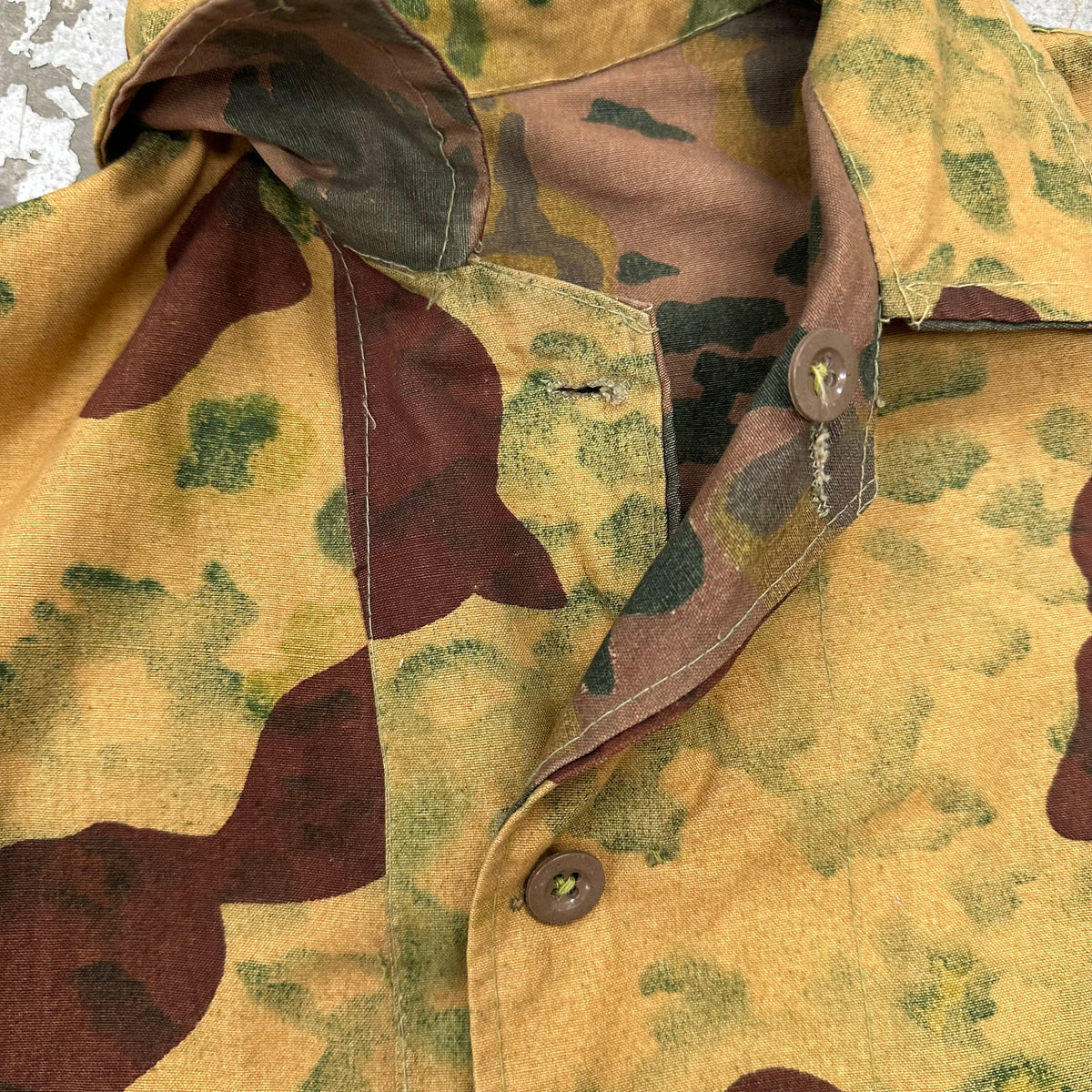 1960’s/70’s Reversible Egyptian Military Rocks/Sand Camo Jacket Large