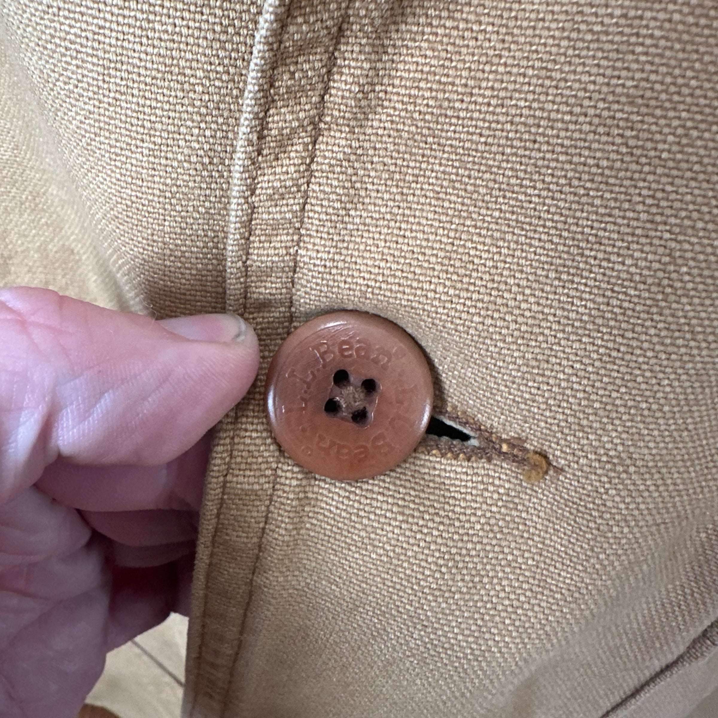 1980’s LL Bean Flannel Lined Barn Coat XL