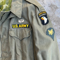 1940’s WWII 101st Airborne Parachute Lined M-43 Field Jacket 38R