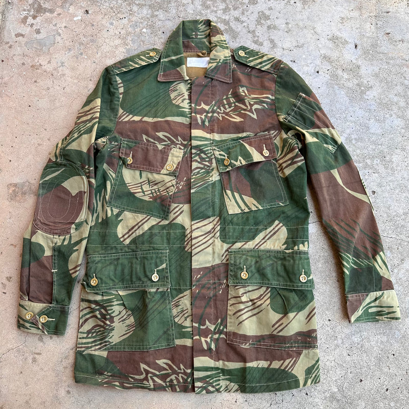 1970's Rhodesian Brushstroke Camo Field Jacket Size 2