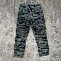 1960’s/70’s Late War Tiger Stripe Camo Pants 29” Waist