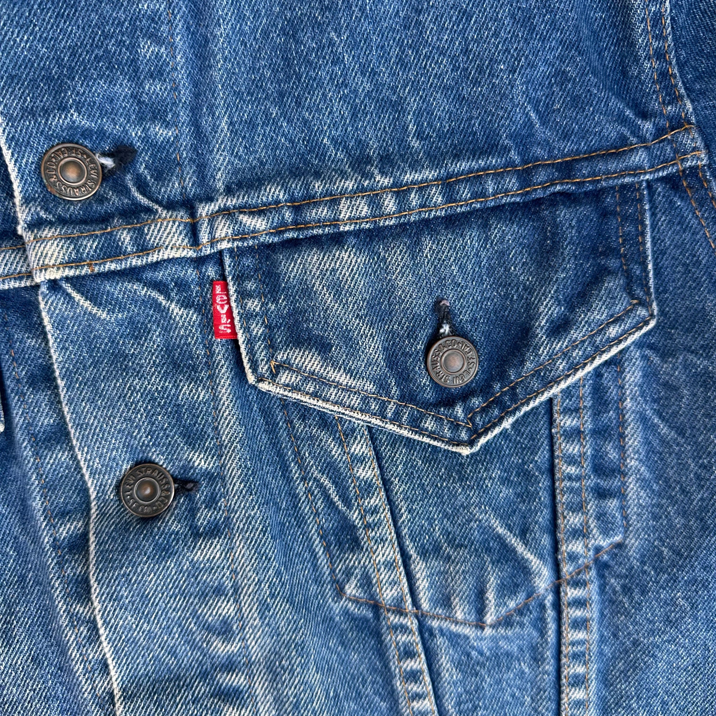 1970's Levi's 70505 Type 3 Denim Jacket Size 38 – Little
