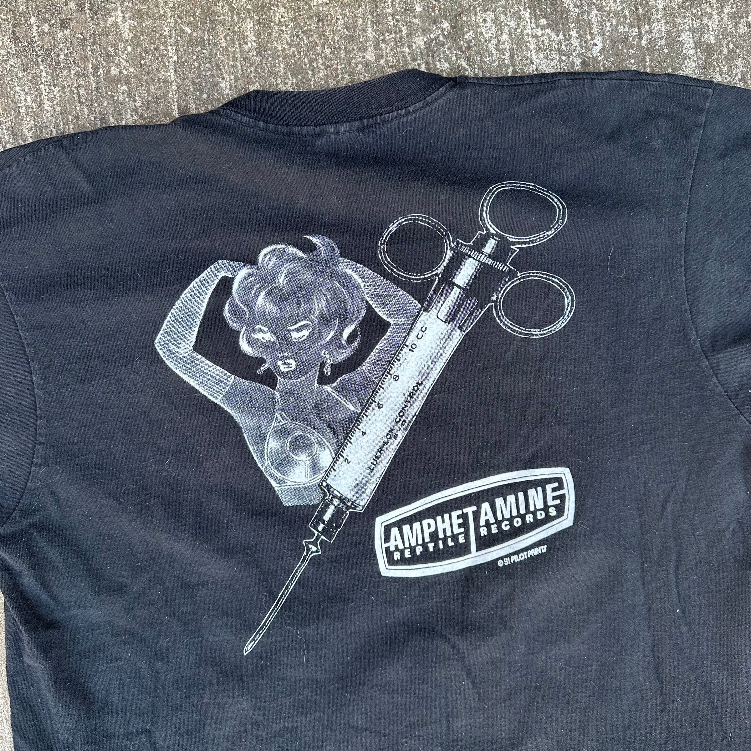 1990’s Dope, Guns, and Fucking In The Streets AmRep Records Compilation T-Shirt XL