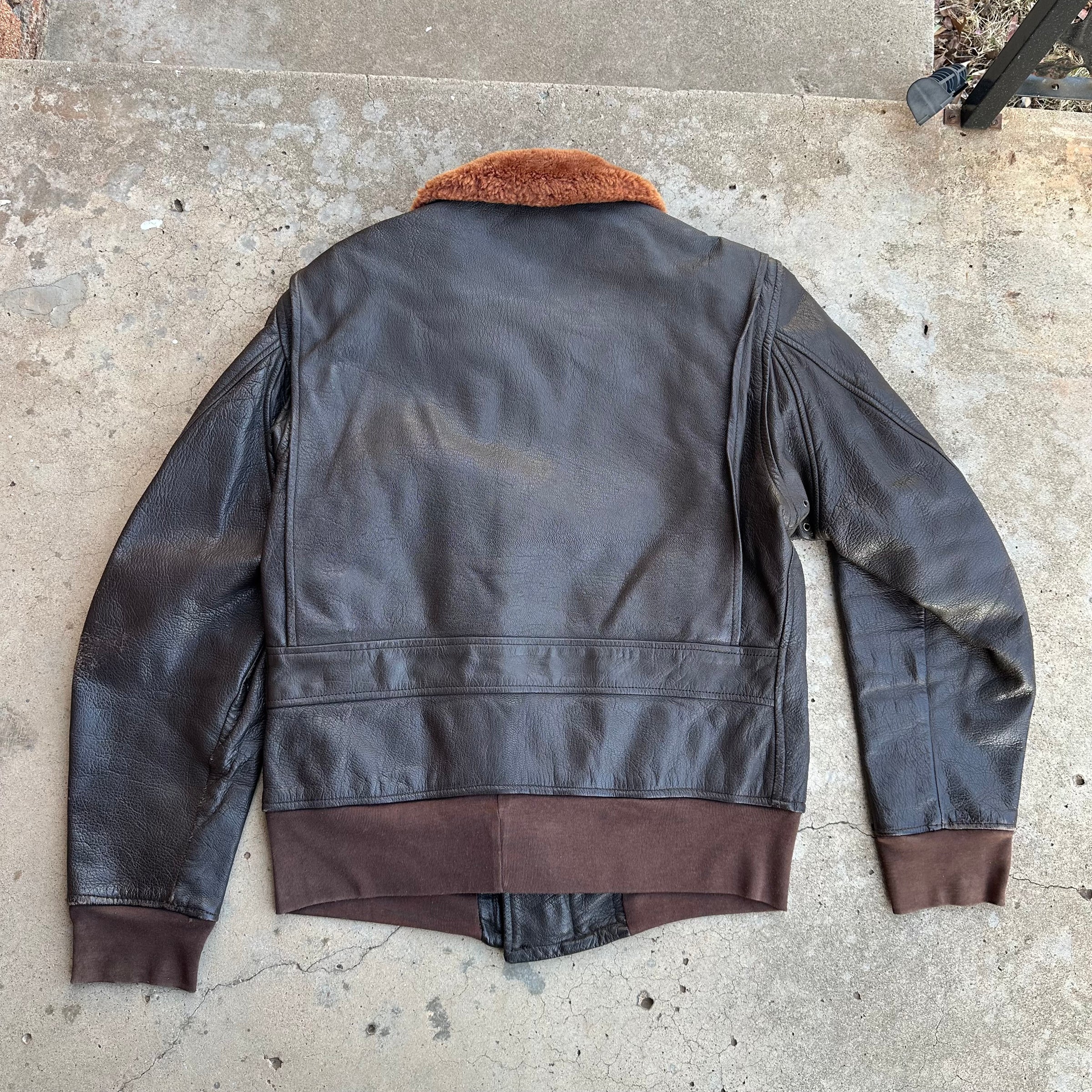 1960’s USN G-1 Leather Flight Jacket Size 40