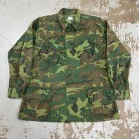 1960’s Vietnam War ERDL Camo Jungle Jacket Large Regular